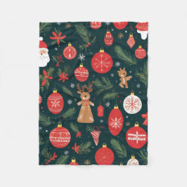 Cobertor De Velo Abraçar o espírito de Natal, Feliz Natal