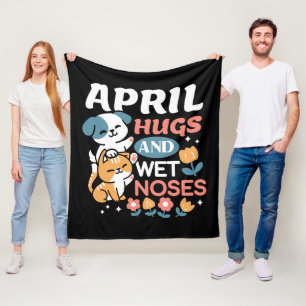 Cobertor De Velo Abraços, Narizes Molhados e Primavera - Pet Reprod