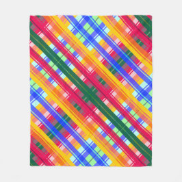 Cobertor De Velo Abstração de padrões folclóricos