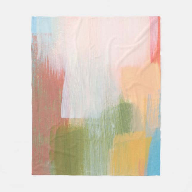 Cobertor De Velo Abstract colourful design. Versatile artistic. Bru (Frente)