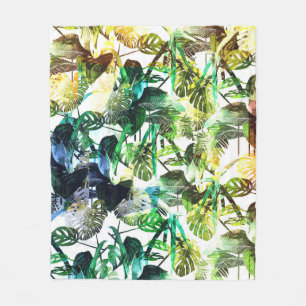 Cobertor De Velo Abstract pattern design made with vibrant colors
