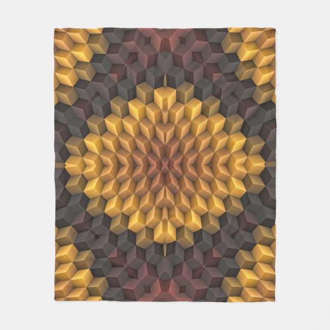 Cobertor De Velo Abstract pattern manipulationabstract,art,artistic (Frente)