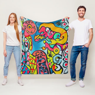 Cobertor De Velo Abstraktes Design