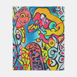 Cobertor De Velo Abstraktes Design