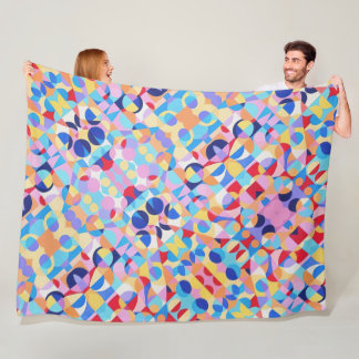 Cobertor De Velo Abstrato Bauhaus Arte Geométrica