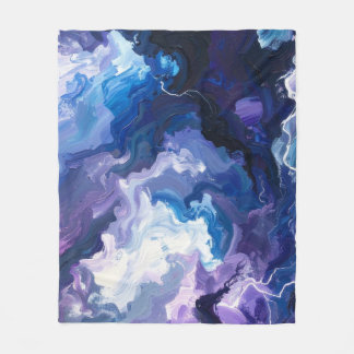 Cobertor De Velo Abstrato de tempestade elétrica