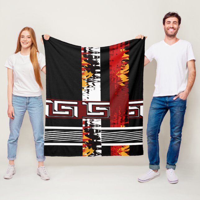 Cobertor De Velo Abstrato, étnico, criativo (In Situ)