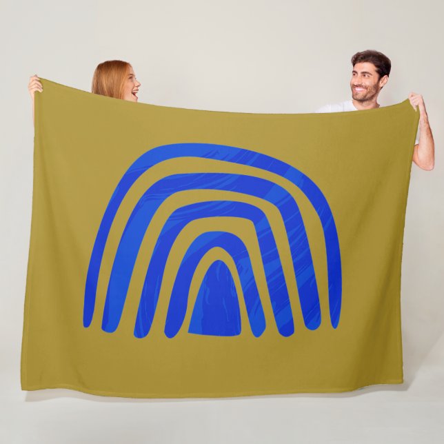 Cobertor De Velo ABSTRATO Fleece Blanket! (In Situ)
