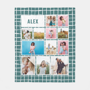 Cobertor De Velo Abstrato mínimo de foto moderna de 12 tons de grad