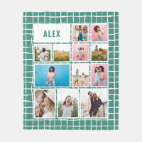 Abstrato mínimo fotográfico verde branco 12 com fo