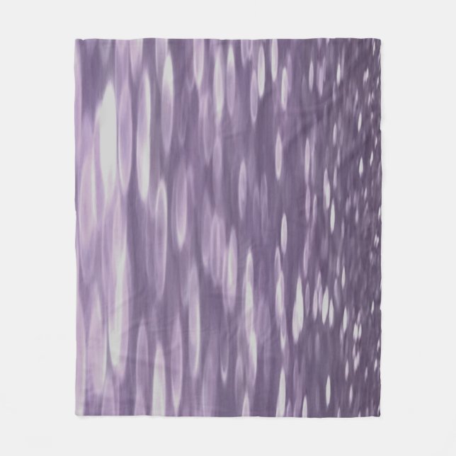 Cobertor De Velo Abstrato nº 1: Shimmer ultra violeta (Frente)