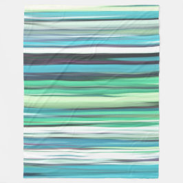 Cobertor De Velo Abstrato nº 2: borrão azul-aqua