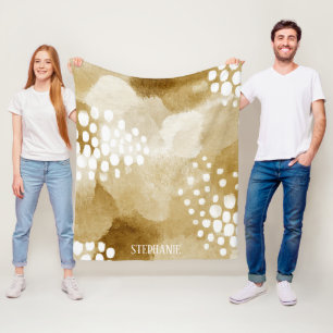 Cobertor De Velo Abstrato Rustic Boho Texturizado Padrão - Tom Terr