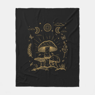 Cobertor De Velo Academia Estética Goblincore Cottagecore Cogumelo