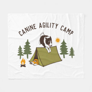 Cobertor De Velo Acampamento de Collie de Borda Cachorro de Agilida