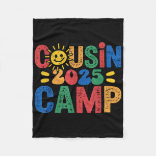 Cobertor De Velo Acampamento de Primos 2025 Acampamento Fogueira Fé