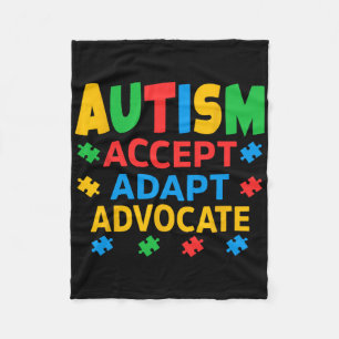 Cobertor De Velo Aceitar Adaptar os Homens de Consciência do Autism