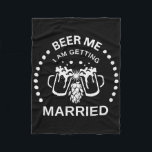 Cobertor De Velo Acerte-me de noiva, vou casar com o Solteiro P<br><div class="desc">Noiva do Groom Beer Me Vou Casar com a Festa de Despedida de Solteiro</div>