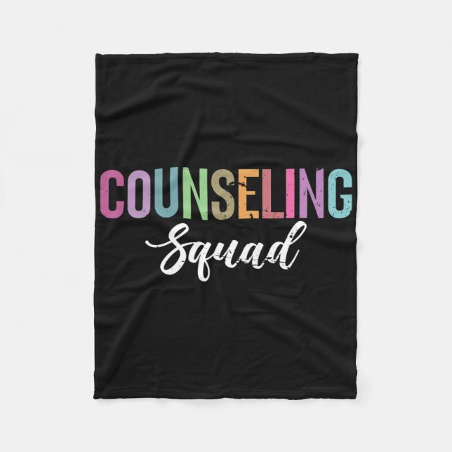 Cobertor De Velo Aconselhamento à Consciência Mental Esquadrão (Frente)