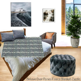 Cobertor De Velo Acredite em painéis