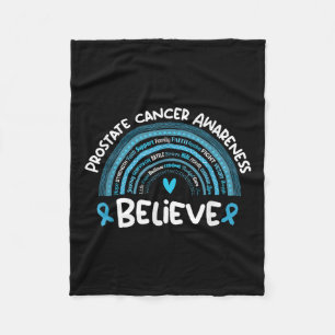Cobertor De Velo Acredite no Mês de Sensibilização do Cancer da Pró
