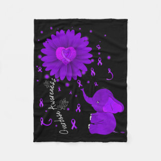 Cobertor De Velo Acumulação de Sobredosagem de Elefante Flor com Fr