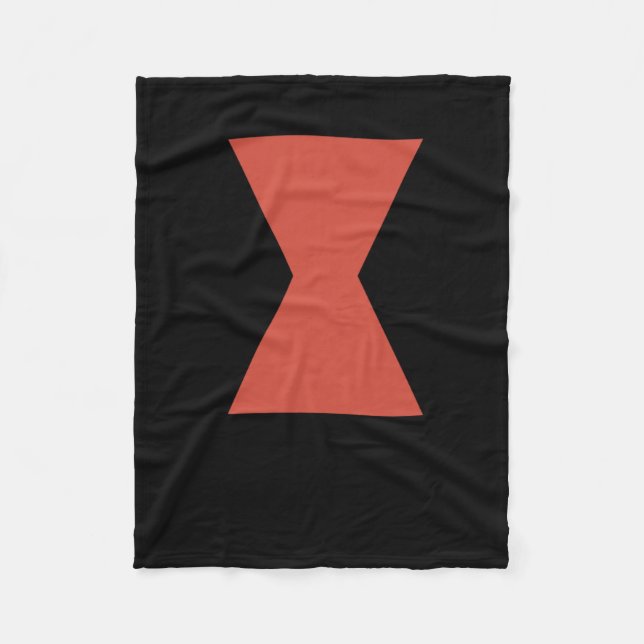 Cobertor De Velo Adesivo de aranha de vidro preto (Frente)