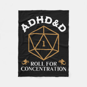 Cobertor De Velo Adesivo Vintage Adhdd Para Concentração Dnd Homens