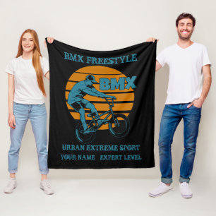 Cobertor De Velo Adicionar Nome Alterar Todo Texto BMX Estilo Livre