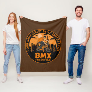 Cobertor De Velo Adicionar Nome Texto BMX Estilo de Rua de Estilo L