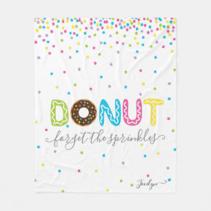 Cobertor De Velo Adicione conhecido - a rosquinha personalizada