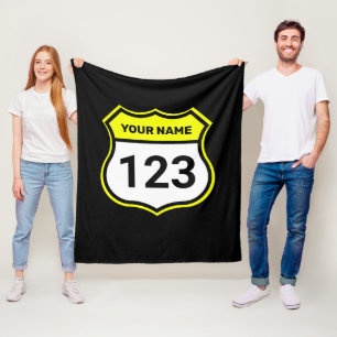 Cobertor De Velo Adicione o nome da sua identificação numérica amar