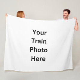 Cobertor De Velo Adicione Sua Própria Foto Aqui