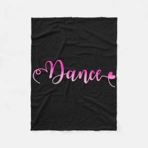 Cobertor De Velo Adoro dança - Ballerina Girl dançante