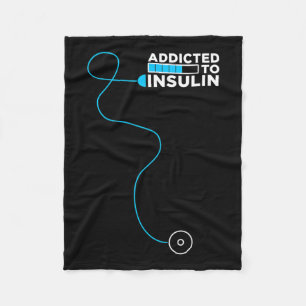 Cobertor De Velo Advertência À Diabetes Insulina Insulina Insulina