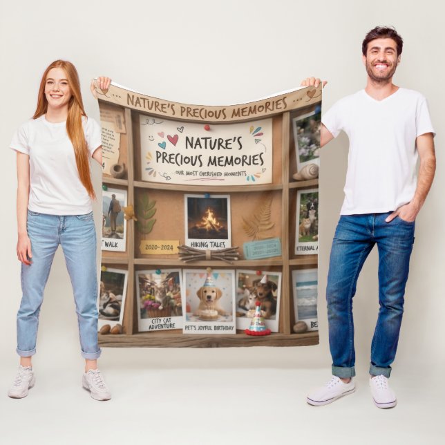 Cobertor De Velo Aesthetic Blurred Nature & Pets Memory Box (In Situ)