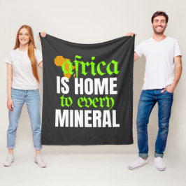 Cobertor De Velo África é o Lar de Todos os Minerais |
