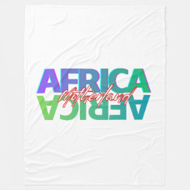 Cobertor De Velo AFRICA: Motherland | Fleece Blanket