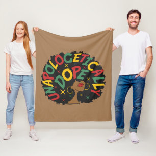 Cobertor De Velo Afro Negro Afro-se sem desculpas