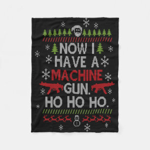 Cobertor De Velo Agora Tenho Uma Metralhadora Ho Ho Ho Filme De Nat