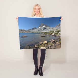 Cobertor De Velo Água Banner Peak Thousand Island Lake