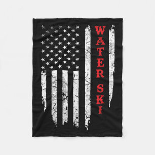 Cobertor De Velo Água Esquema Perturbado Bandeira Americana Julho 4