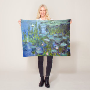 Cobertor De Velo Água Lily Pond, Monet