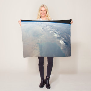 Cobertor De Velo Águas Azuis Tropicais Do Golfo Persa. 2