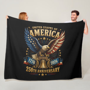 Cobertor De Velo Águia do 250º Aniversário dos Estados Unidos da Am