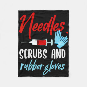 Cobertor De Velo Agulha Phlebotomist Escrubs Luvas Phlebotomy Tech