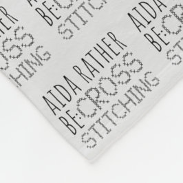 Cobertor De Velo Aida Rather Be Cross Stitching Fun