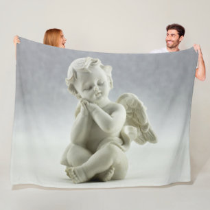 COBERTOR DE VELO ALABASTER CHERUB