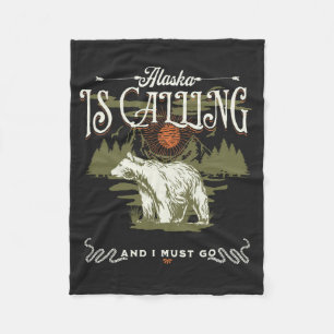 Cobertor De Velo Alaska está chamando e eu preciso ir para o Flece 