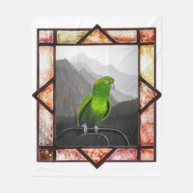 Cobertor De Velo Aldo My Amazon Parrot (Frente)